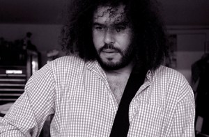 daniel-bejar-destroyer-performing-in-gingham-shirt-black-and-white-googleganger-2 Daniel Bejar Destroyer performing in gingham shirt black and white